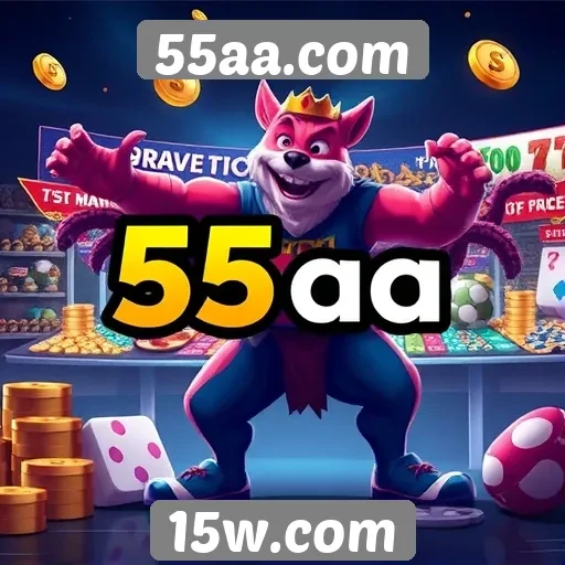 55aa.com oferece diversas opções de jogos online